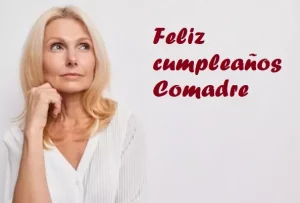 Feliz cumpleaños comadre